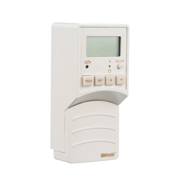 Woods Flip Switch Converts Toggle Switch to Programmable Timer Wayfair